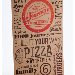 Journeys Chow House Menu