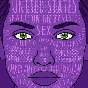 Title IX Illustration – Bleacher Report